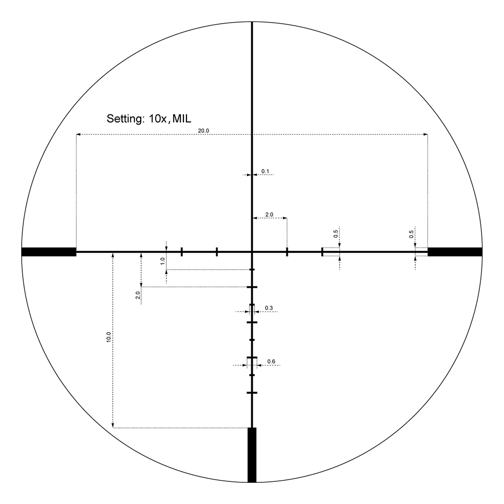 Фото Оптический прицел Vector Optics Continental x10 1-10x24i ED SFP в интернет-магазине Nickhunter