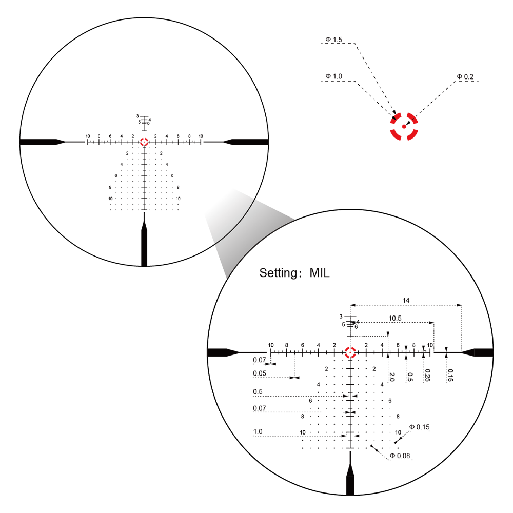Фото Оптический прицел Vector Optics Continental x10 1-10x28 ED RAR-C FFP 34mm в интернет-магазине Nickhunter