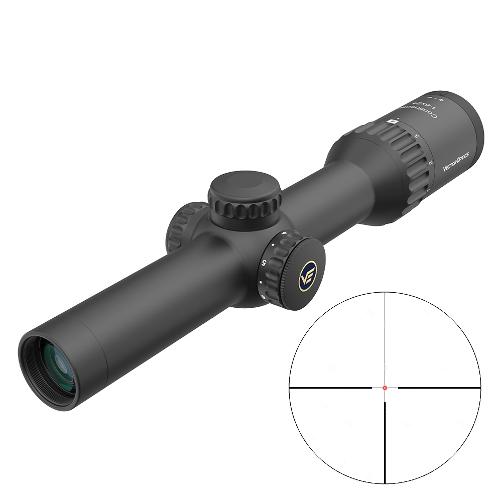 Фото Оптический прицел Vector Optics Continental x6 1-6x24 SFP Fiber 30mm в интернет-магазине Nickhunter