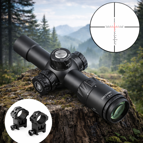 Фото Оптический прицел DISCOVERY HD 2-12X24SFIR FFP FW30 в интернет-магазине Nickhunter