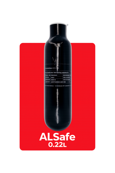 Фото Колба 0,22 л 300 атм для Леший 2 (ALSAFE) в интернет-магазине Nickhunter